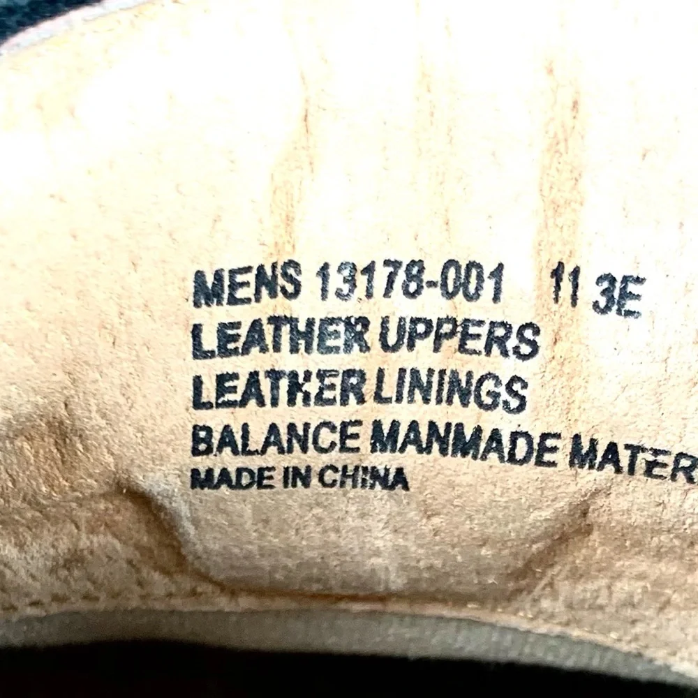 Florsheim leather upper